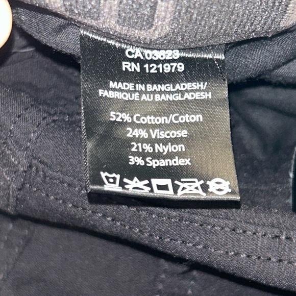 Men's Slim Fit Black Pants - Picture 11 of 15